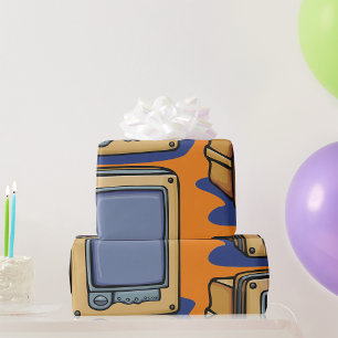 Liten TV-uppsättning Presentpapper