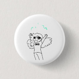 Liten Tyto Harpy Gnista Bestämd Pin Knapp