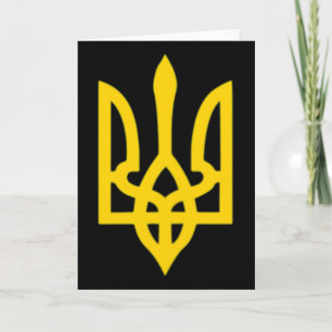Liten ukrainsk vapensköldsflagga symbol tecken log kort