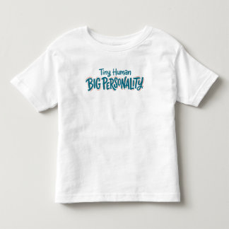 Liten unge stor personlighet t shirt