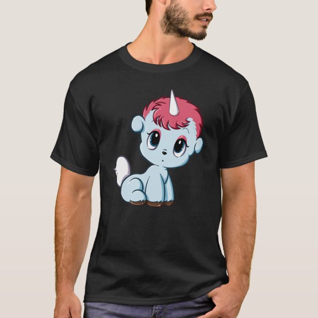 Liten Unico present T Shirt (Framsida)