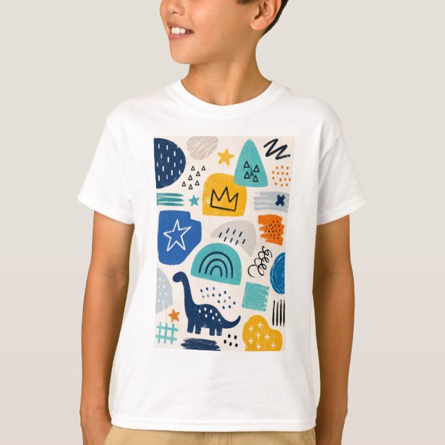 Liten upptäcktsäventyrare t shirt (Framsida)