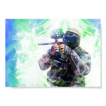 Liten utskrift av Paintball SR3