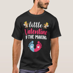 Liten valentin under uppväxten Graviditet Gravid T Shirt