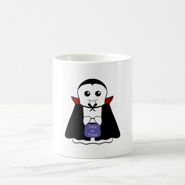 Liten vampyrande ghost kaffemugg (Center)