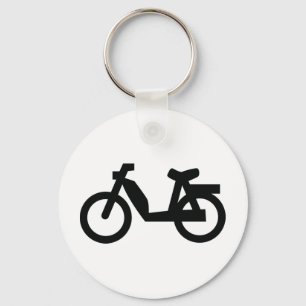 liten varad nedstämd symbol nyckelring