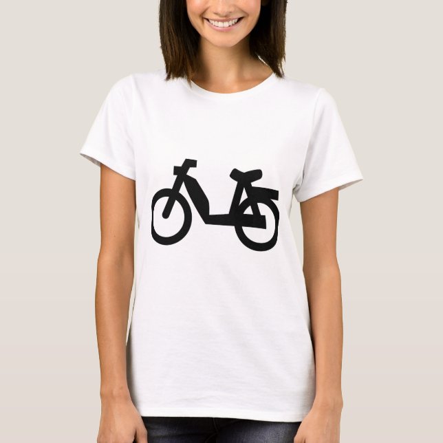 liten varad nedstämd symbol tee (Framsida)