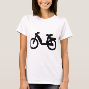 liten varad nedstämd symbol tee shirt