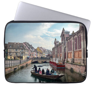 Liten venetiansk flodbåt       laptop fodral