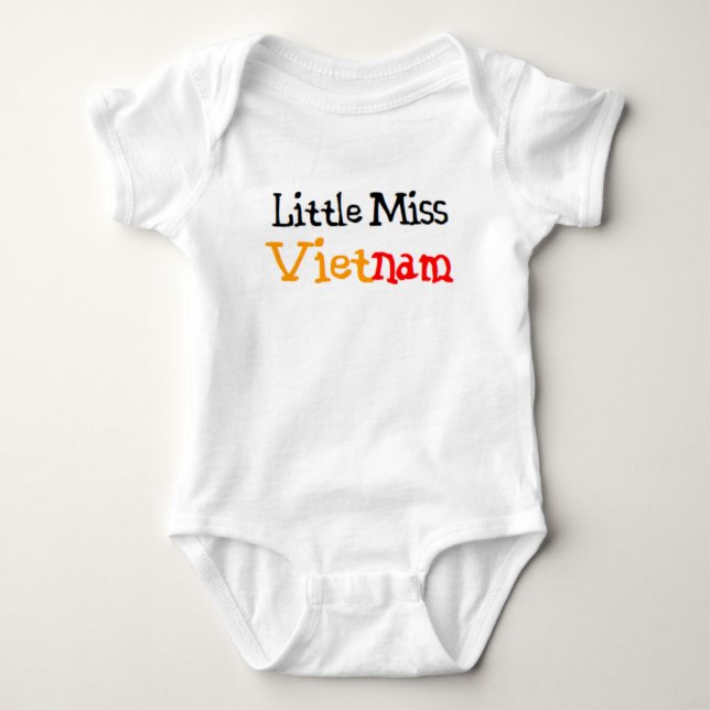 liten vietnamesisk miss t shirt (Framsida)