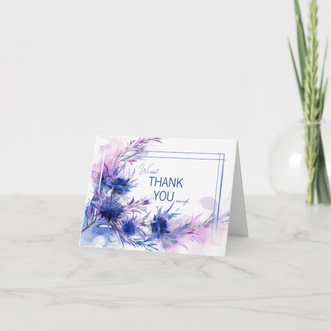 Liten vikt kornrosreverie tack kort (Framsida)