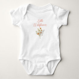 Liten Vildblomma Baby Shower T Shirt