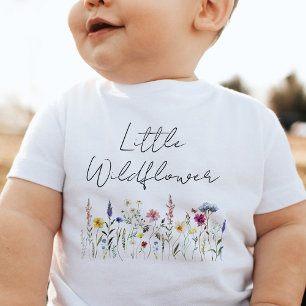 Liten vildblomma t shirt