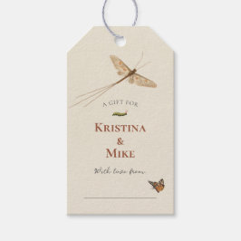 Liten Visning för babyskor i Kärlek Kryp Presentetikett