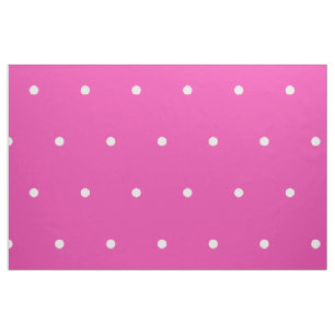 Liten vit Polka dots på Diva-Rosa Tyg