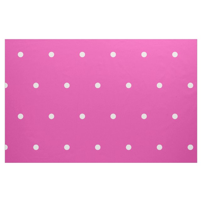 Liten vit Polka dots på Diva-Rosa Tyg (Fat Quarter)