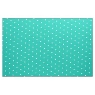 Liten vit Polka dots på ön Tyg