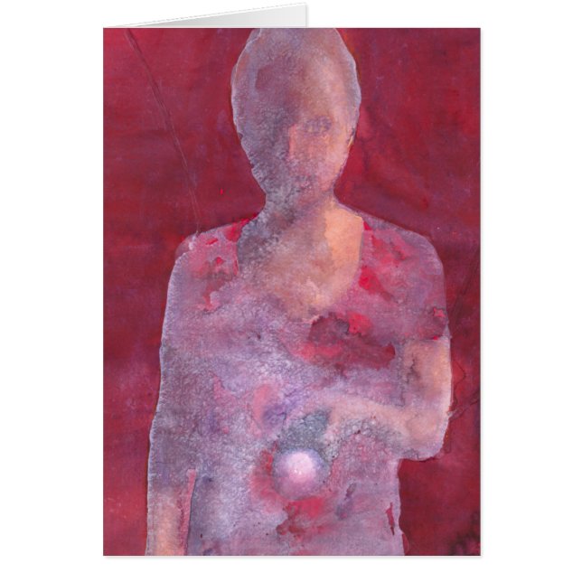 Liten vitfackla 2007 hälsningskort (Framsidan)