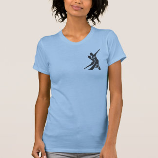 Liten vitlogotyp t-shirt