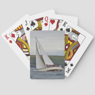 Liten Yacht Sailing Hard Casinokort