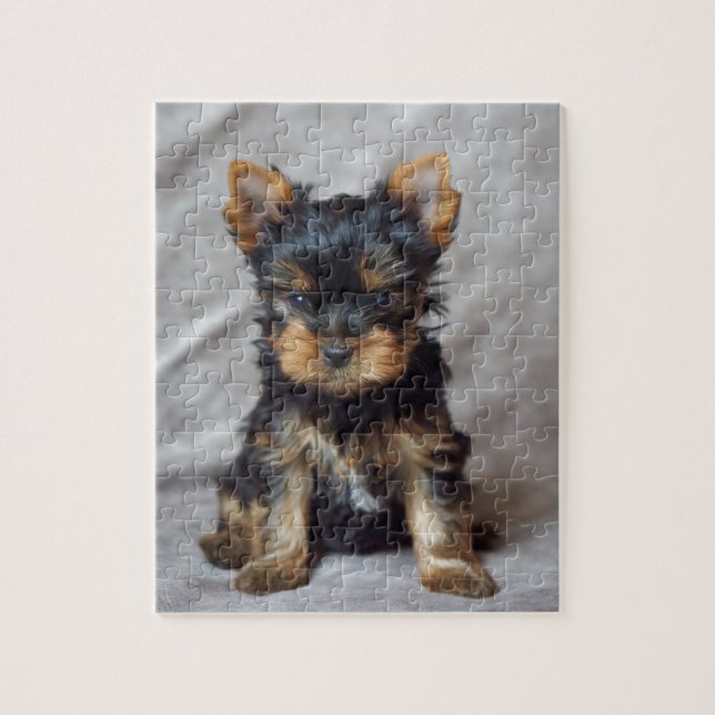 Liten yorkie pussel (Vertikal)