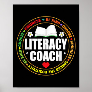 Literacy Coach Manar Women Reading Specialist Teac Poster