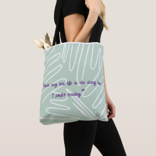 "Literacy Month "Bok klubb eco-good to te BAG Tygkasse