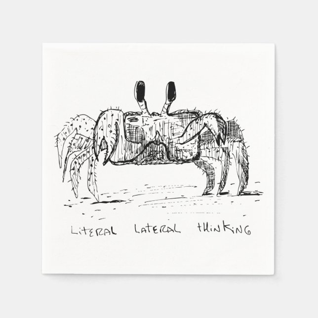 Literal Lateral Thinking Pappersservett (Framsidan)