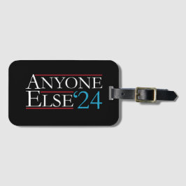 Literalt vem som helst under 2024 President USA Va Bagagebricka