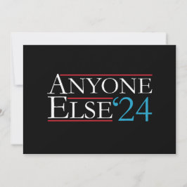 Literalt vem som helst under 2024 President USA Va Inbjudningar