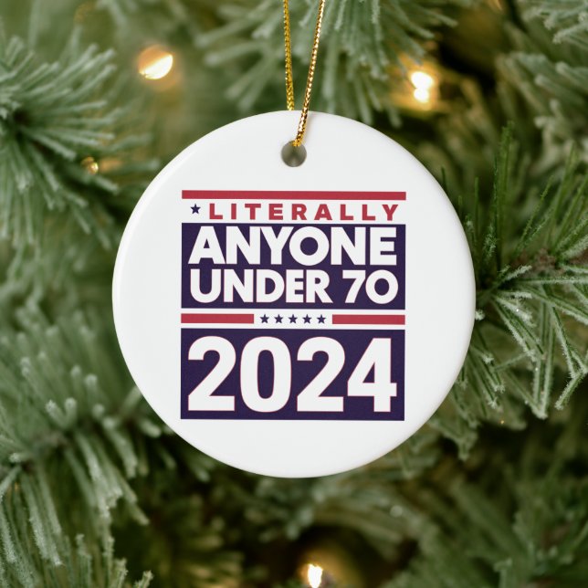 Literalt vem som helst under 2024 President USA Va Julgransprydnad Keramik (Träd)
