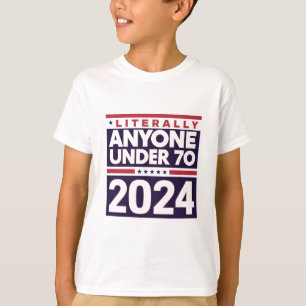 Literalt vem som helst under 2024 President USA Va T Shirt