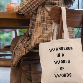 Literär reselör Bok Älskare Bibrarian Gift Tygkasse