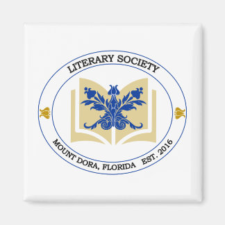 Literär Society Square Magnet