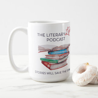 Literärt liv 15-oz mugg