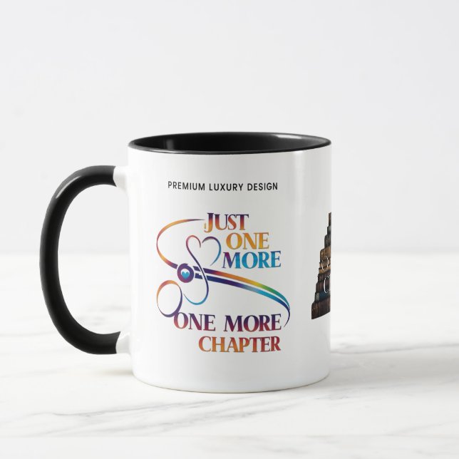Literary Gift for book lovers  Mugg (Vänster)