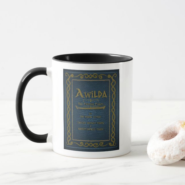 Literary Merch Mugg "Awilda" (Med munk)