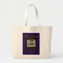 Literary Merch Tote Bag "Kung of Trinidad" Jumbo Tygkasse