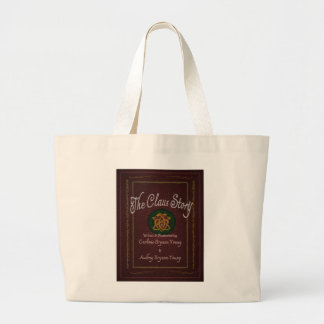 Literary Merch Tote Bag "The Claus Story" Jumbo Tygkasse