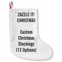 LITET 1 sidtryck för beställnings- julstrumpa