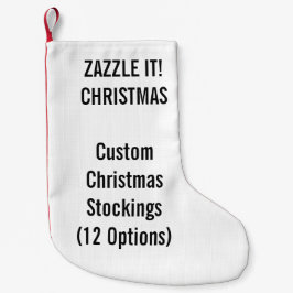 LITET 1 sidtryck för beställnings- julstrumpa