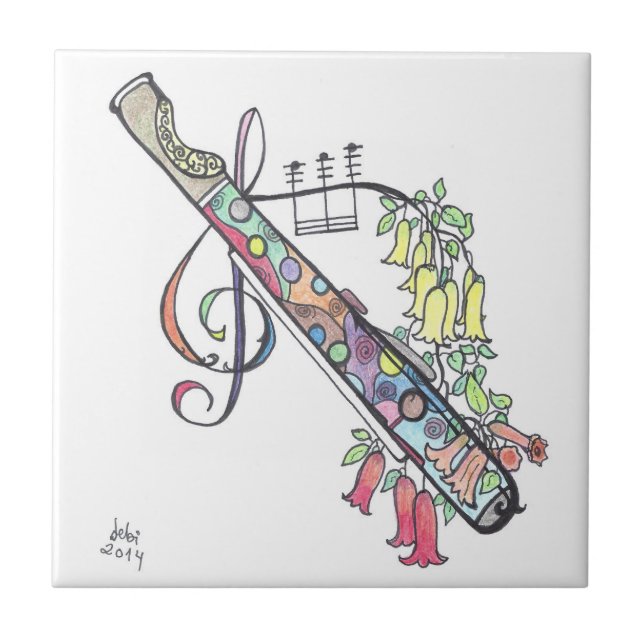 litet belägga med tegel:  flöjt kakelplatta (Framsidan)