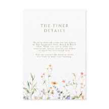 Litet Garden-bröllopskort