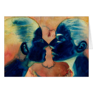 Litet in - mellan 2007 hälsningskort