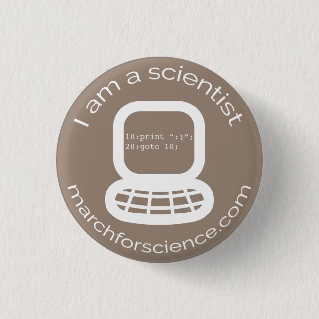 Litet knäppas - datavetenskap knapp (Framsida)