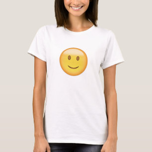 Litet le ansikte Emoji T-shirt