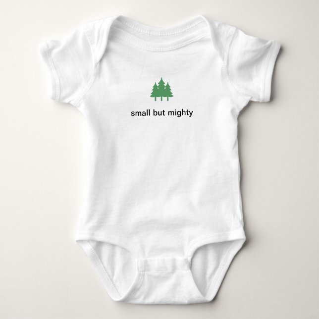 litet men mycket tee shirt (Framsida)