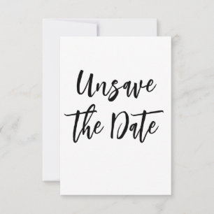 💍 Litet minimalistisk Elegant Ta bort datum Spara Datumet