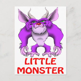 litet monster vykort
