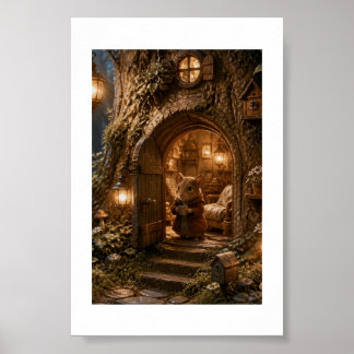 Litet mushus poster